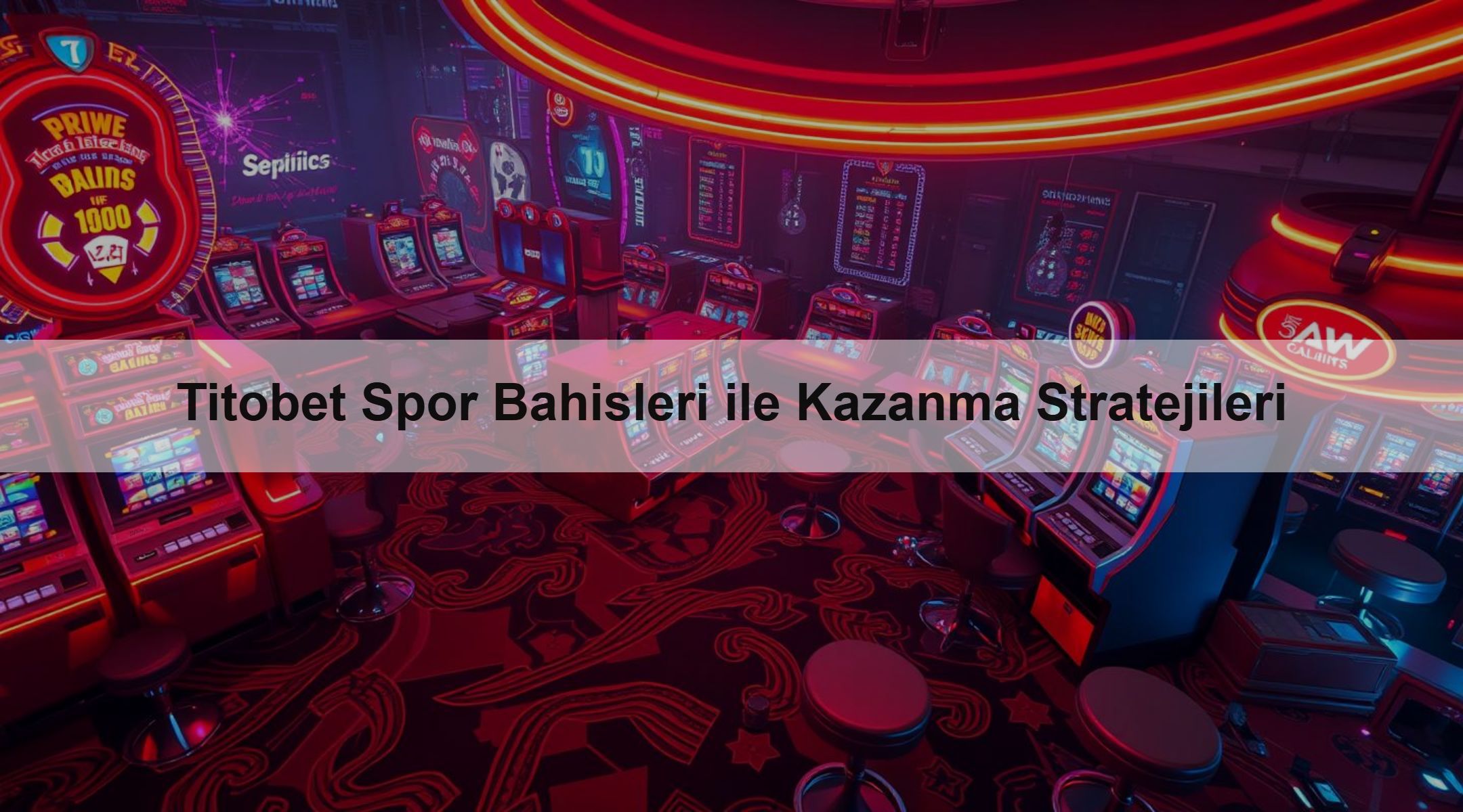 Titobet Spor Bahisleri ile Kazanma Stratejileri 1 Titobet Spor Bahisleri ile Kazanma Stratejileri